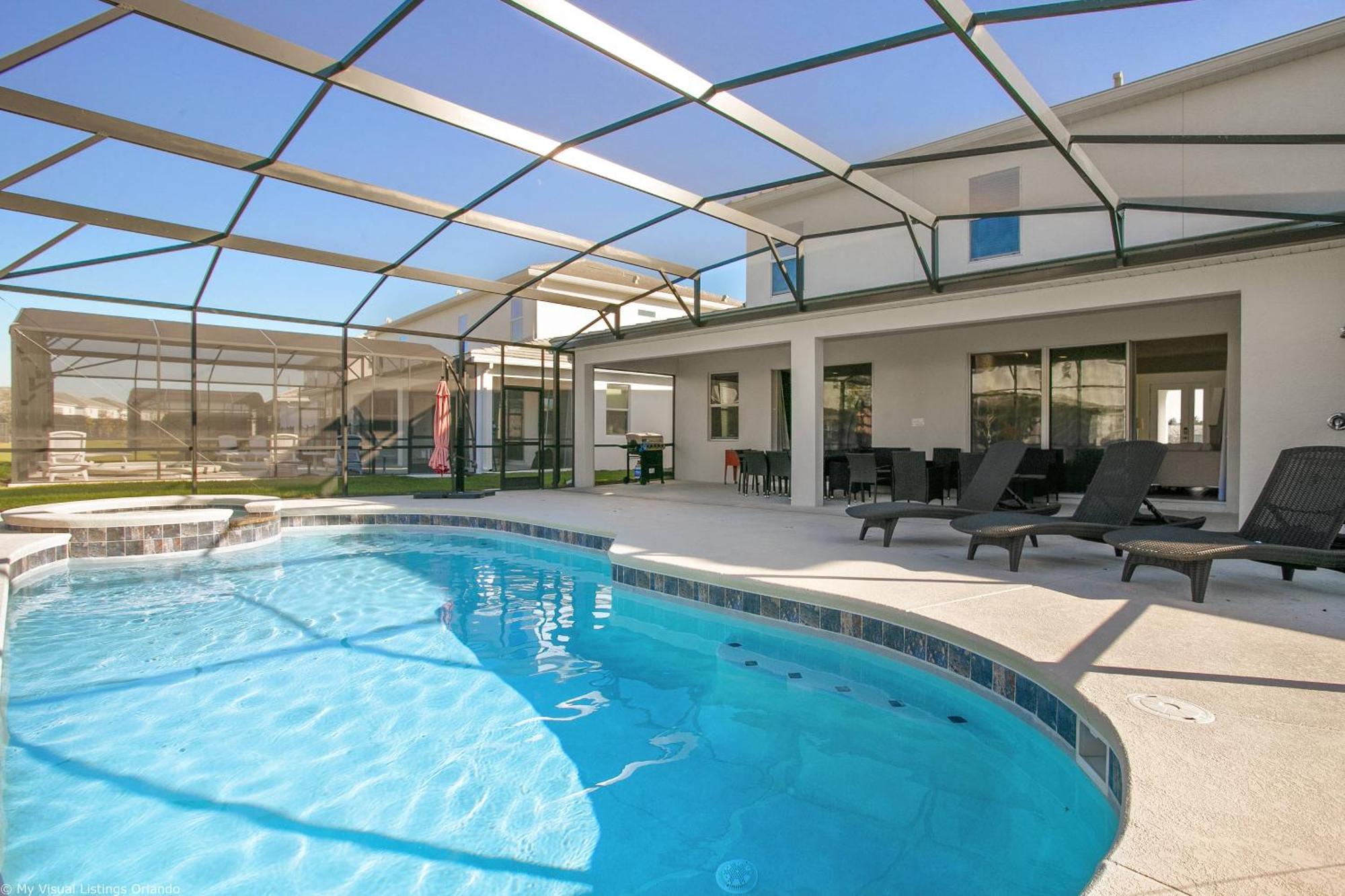 Sonoma Resort 7 Bedroom Vacation Home With Pool 1849 Kissimmee Bagian luar foto